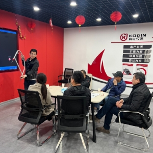 有朋自遠(yuǎn)方來！廣州市邁梓普檢測儀器有限公司總代理一行來公司交流